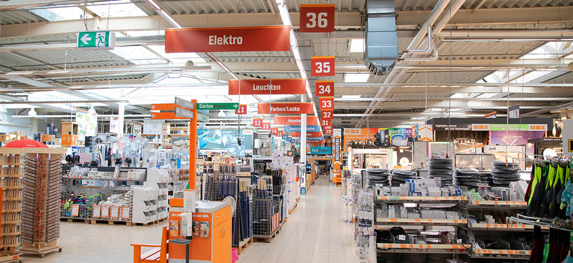 OBI Mittelgang Weimar-Süßenborn