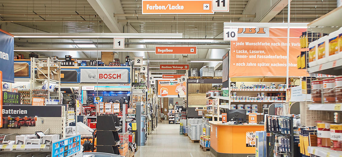 OBI Mittelgang Greding