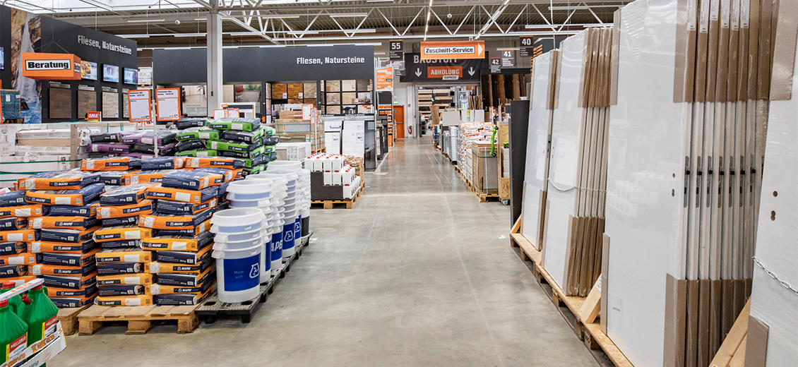 OBI Mittelgang Köln-Pesch