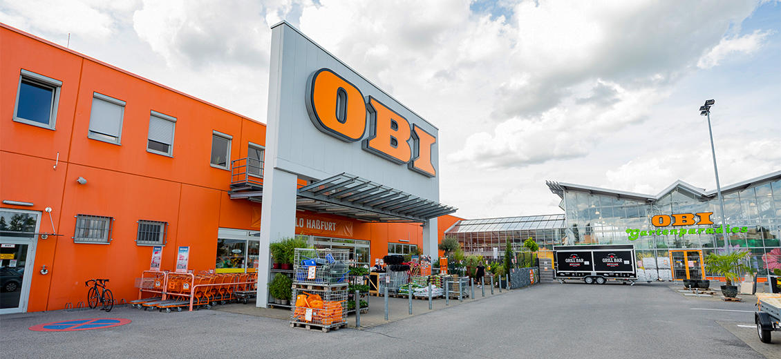 OBI Markt-Eingang Hassfurt