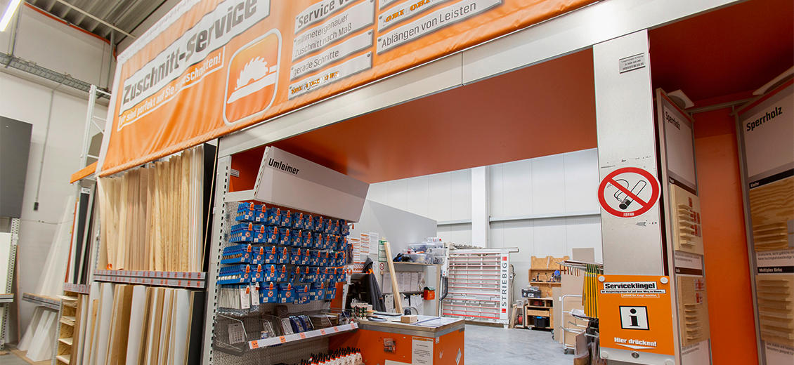 OBI Holzzuschnitt-Service Hamburg-Eppendorf