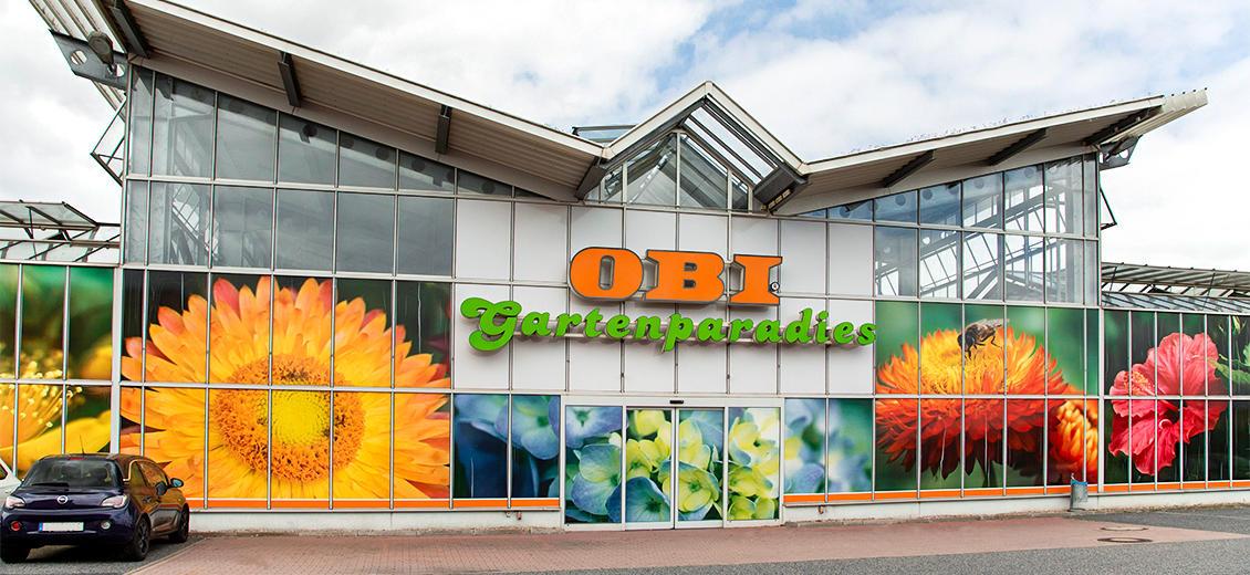 OBI Markt-Eingang Eisenach