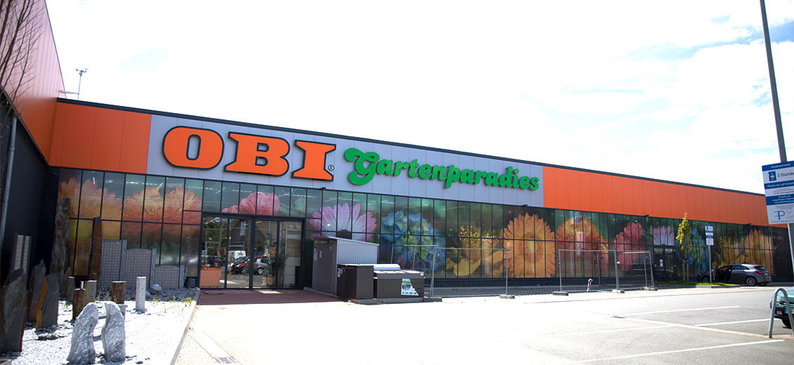 OBI Markt-Eingang Bad Hersfeld
