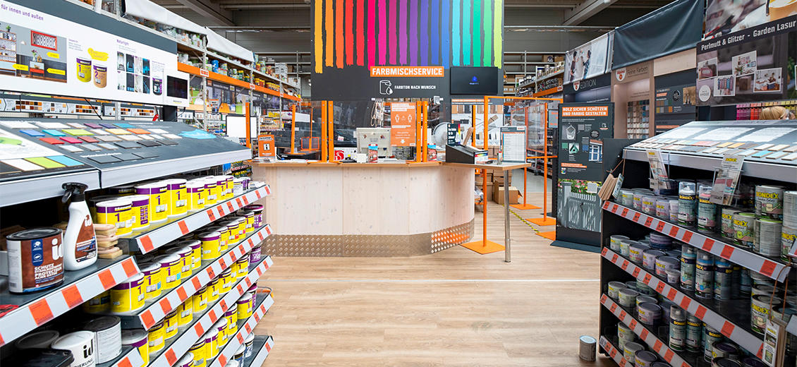 OBI Farbmisch-Service Düsseldorf Rath
