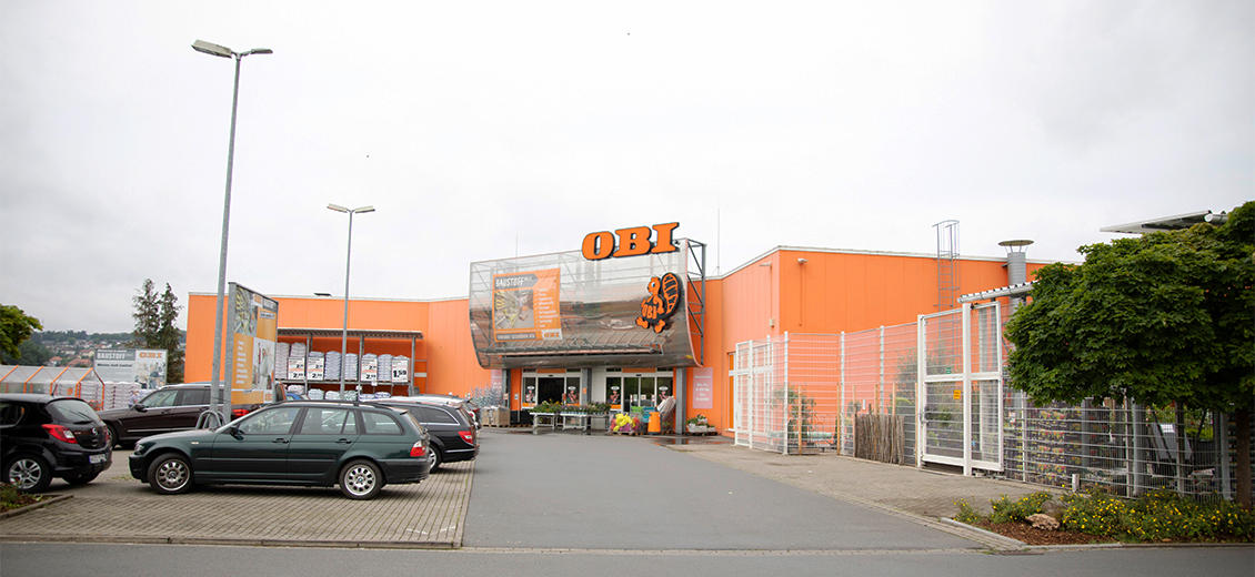 OBI Markt-Eingang Tauberbischofsheim