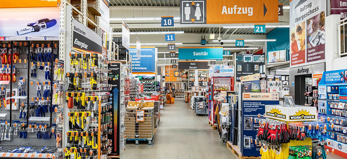 OBI Mittelgang Köln-Dellbrück