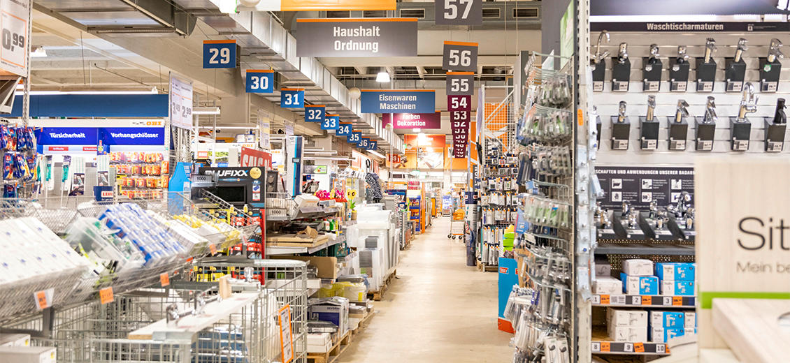 OBI Mittelgang Leinfelden-Echterdingen