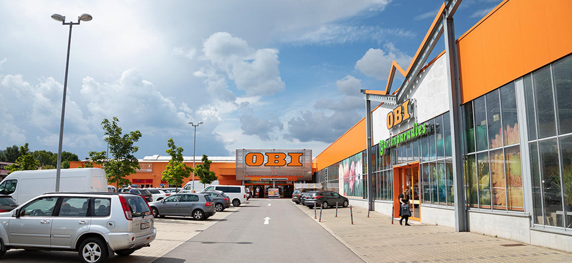 OBI Parkplatz Jena-Löbstedt