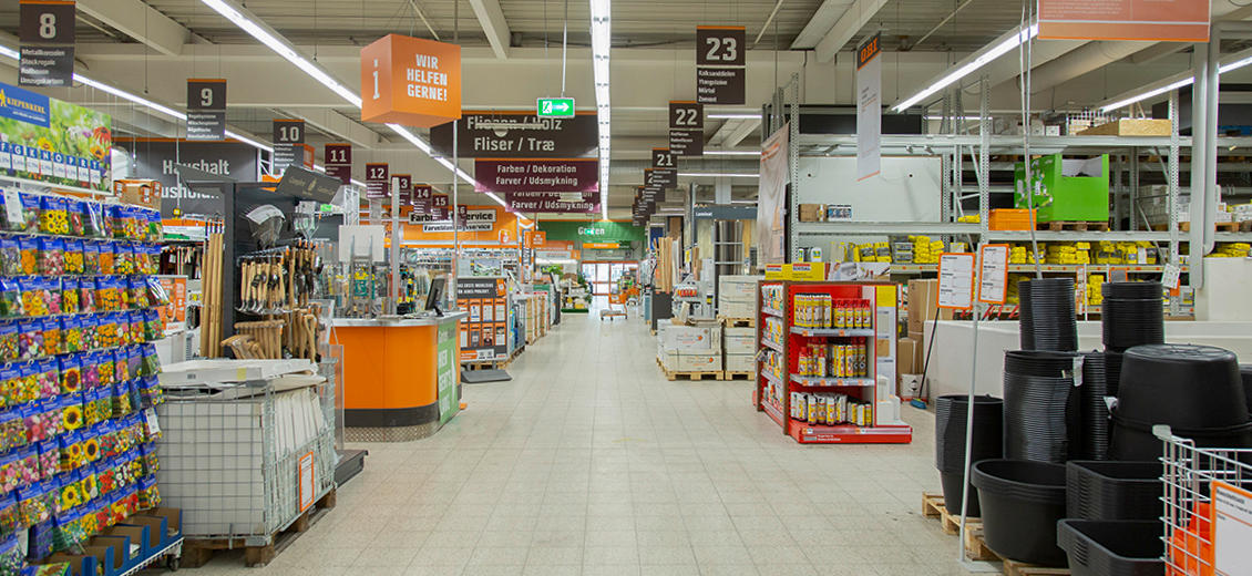 OBI Mittelgang Flensburg