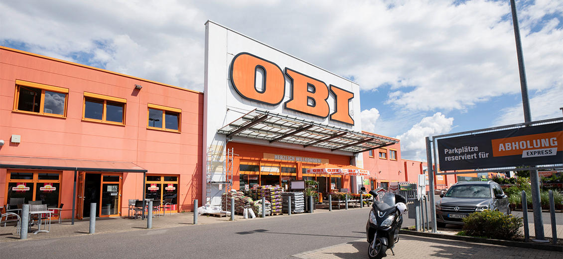 OBI Markt-Eingang Hilden