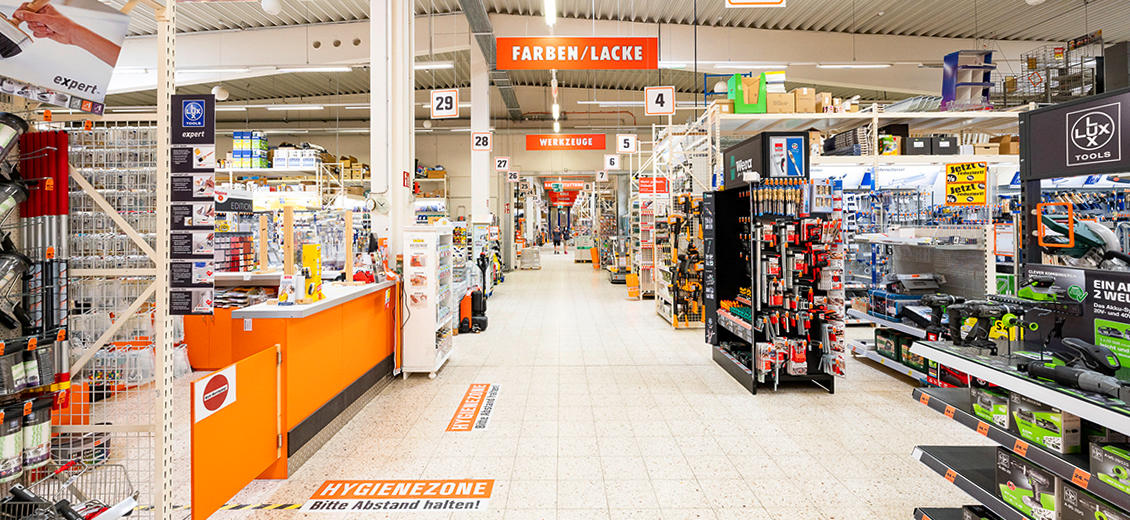 OBI Mittelgang Naila