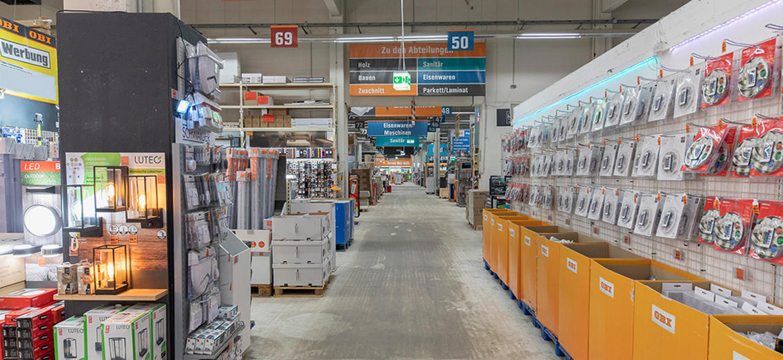 OBI Mittelgang Königswinter