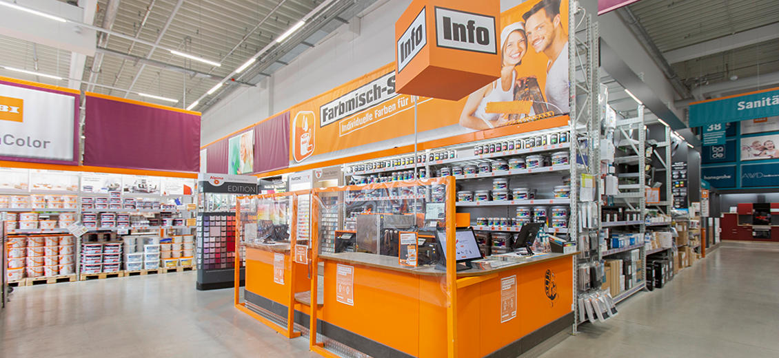 OBI Farbmisch-Service Hamburg-Altona