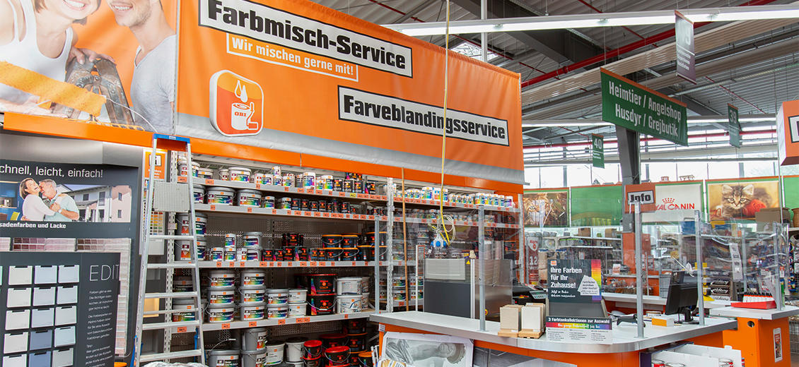 OBI Farbmisch-Service Niebüll