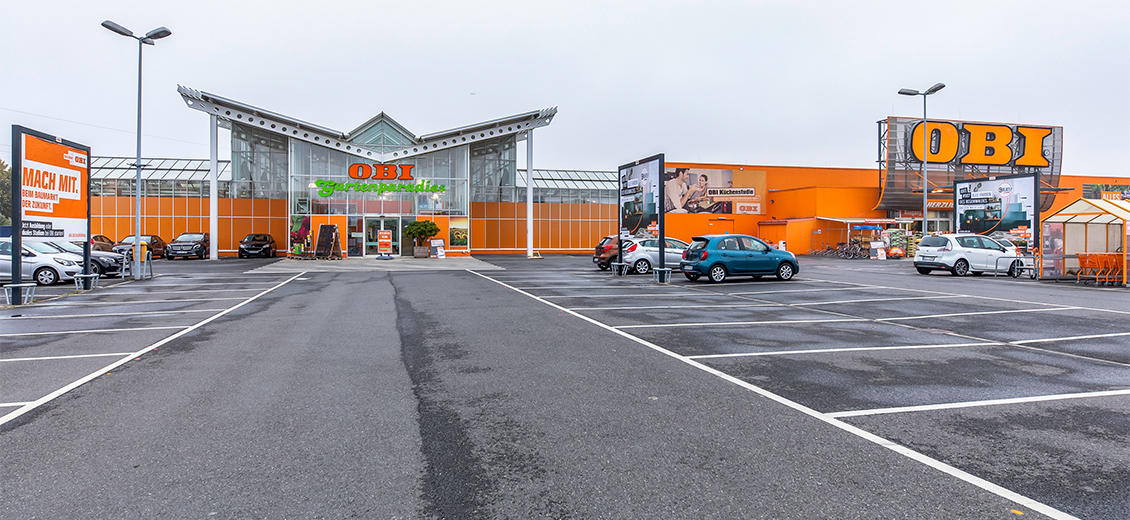 OBI Markt-Eingang Kamp Lintfort
