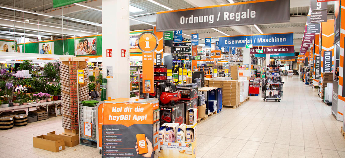 OBI Mittelgang Neubrandenburg Süd