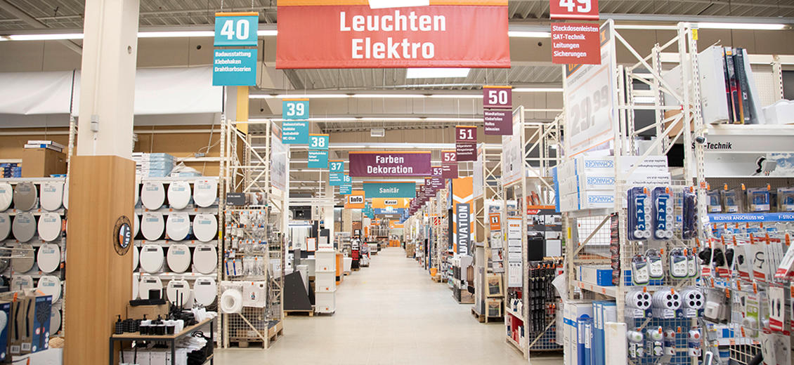 OBI Mittelgang Neubrandenburg Nord