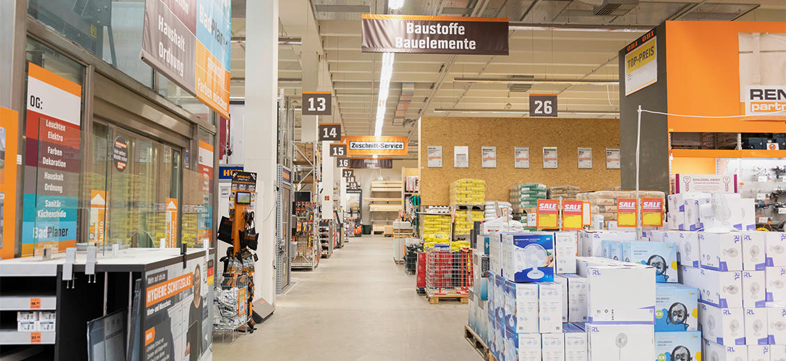 OBI Mittelgang Berlin-Treptow