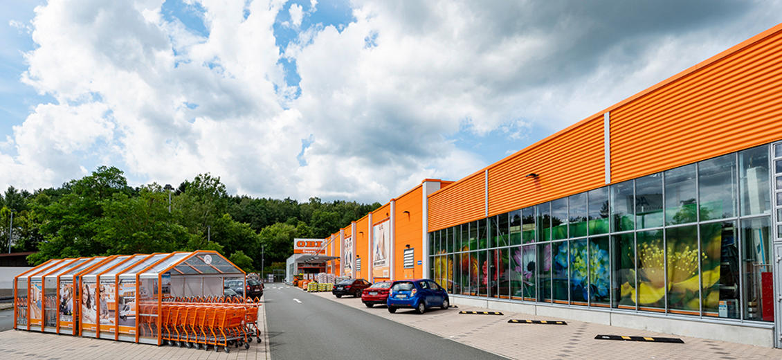 OBI Parkplatz Pegnitz