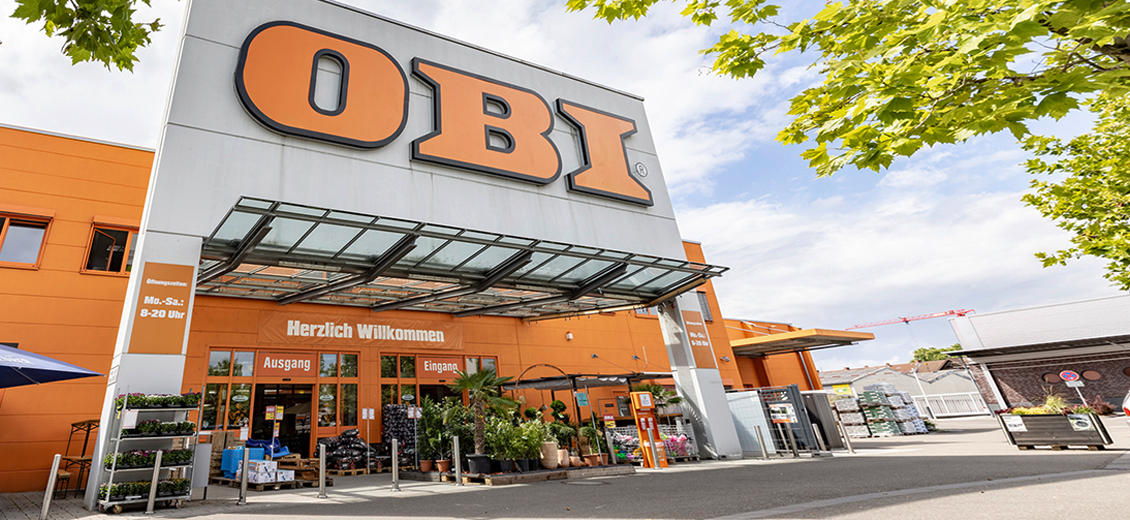 OBI Markt-Eingang Worms