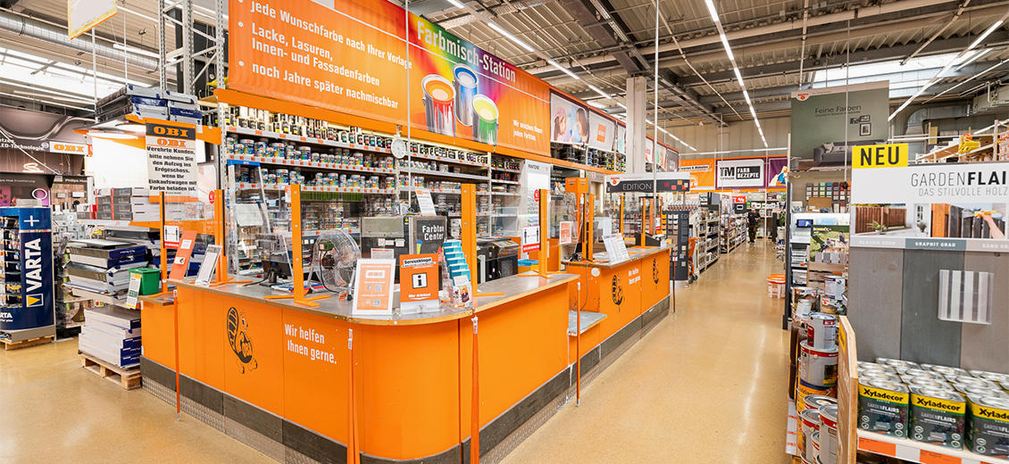 OBI Farbmisch-Service Nürnberg Regensburger Strasse