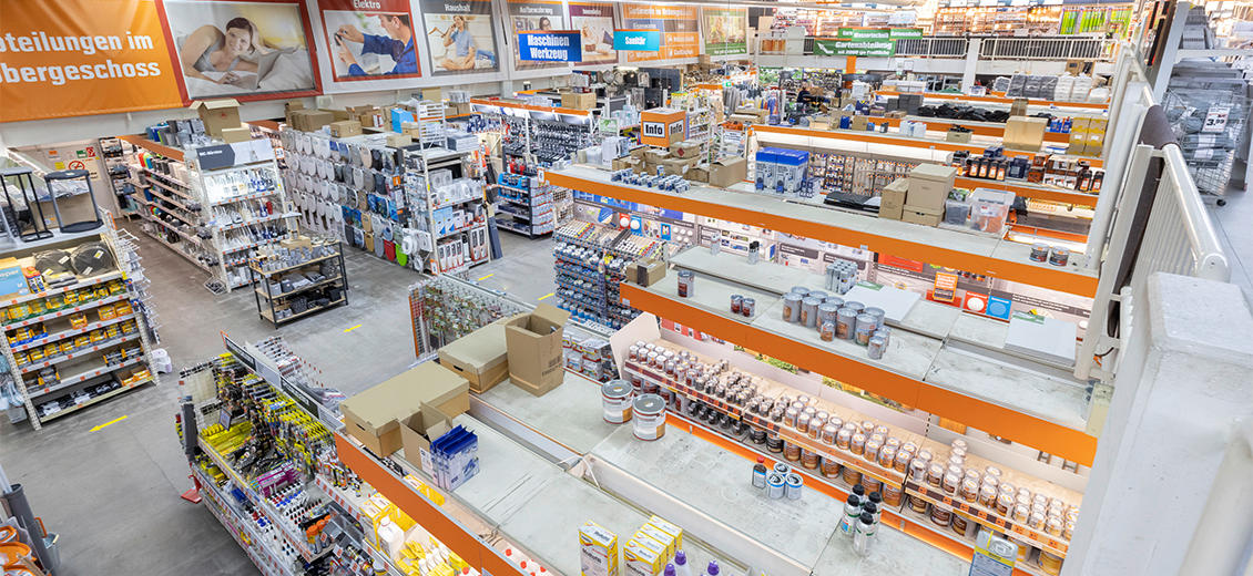 OBI Mittelgang Aachen Roermonder Straße