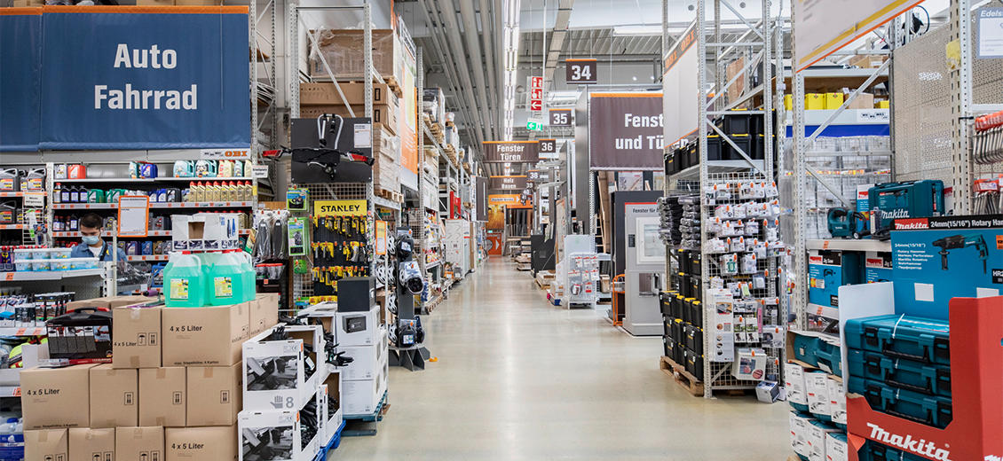 OBI Mittelgang Leverkusen