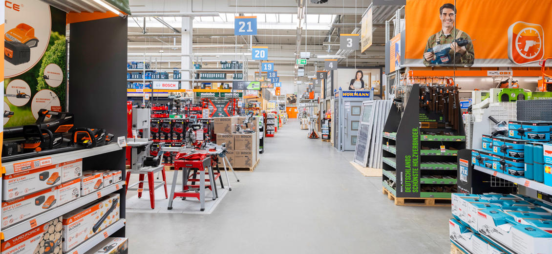 OBI Mittelgang Haiger