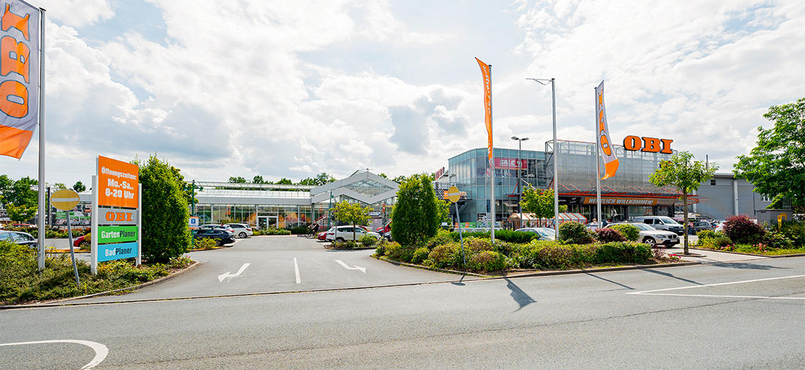 OBI Parkplatz Erlangen-West