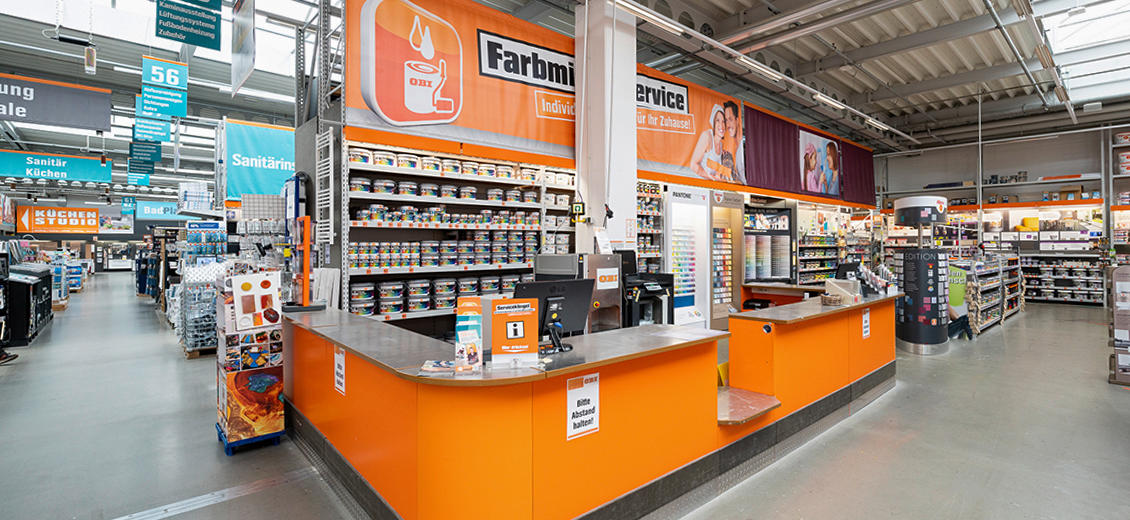 OBI Farbmisch-Service Nürnberg Äußere Bayreuther Straße