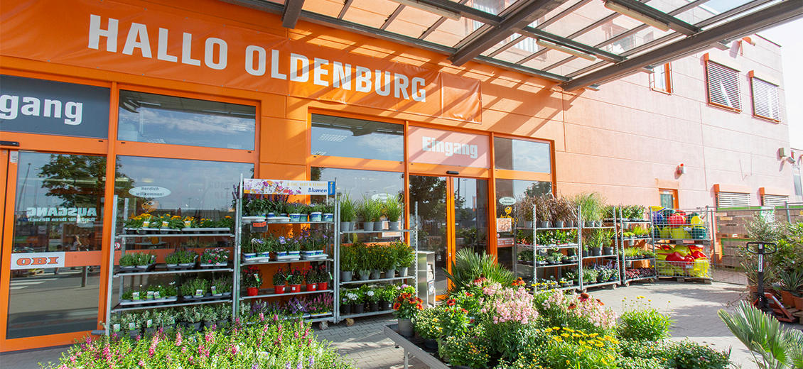 OBI Markt-Eingang Oldenburg-Werrastraße