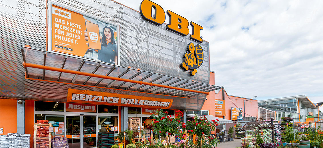 OBI Markt-Eingang Sinzheim