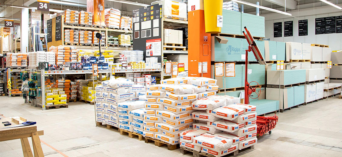 OBI Baustoffhalle Halle