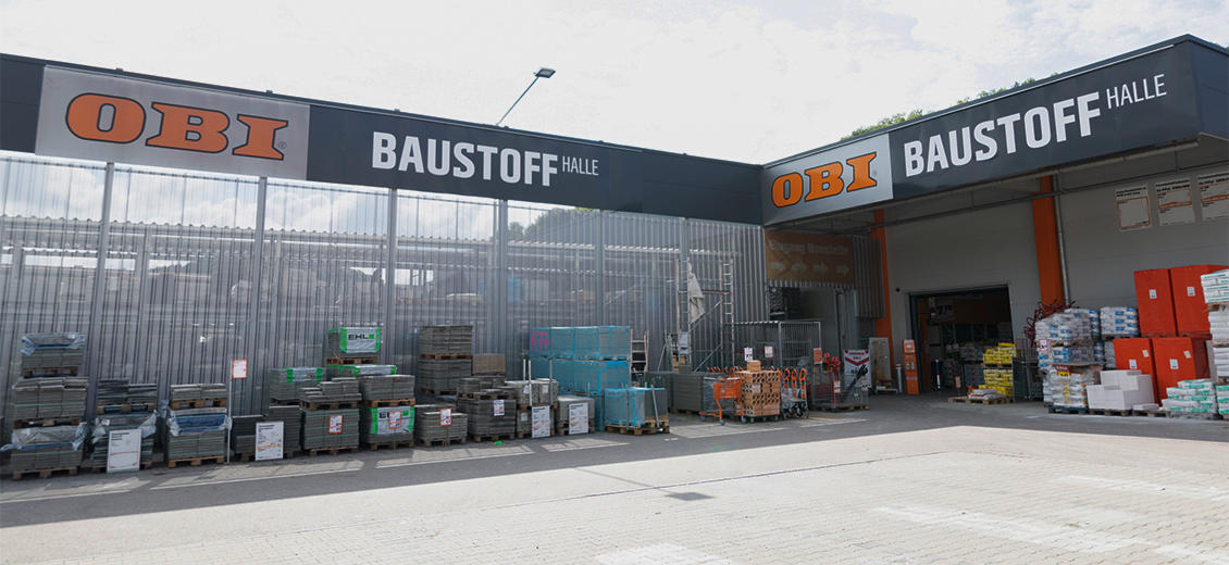 OBI Markt-Eingang Schwäbisch Gmünd