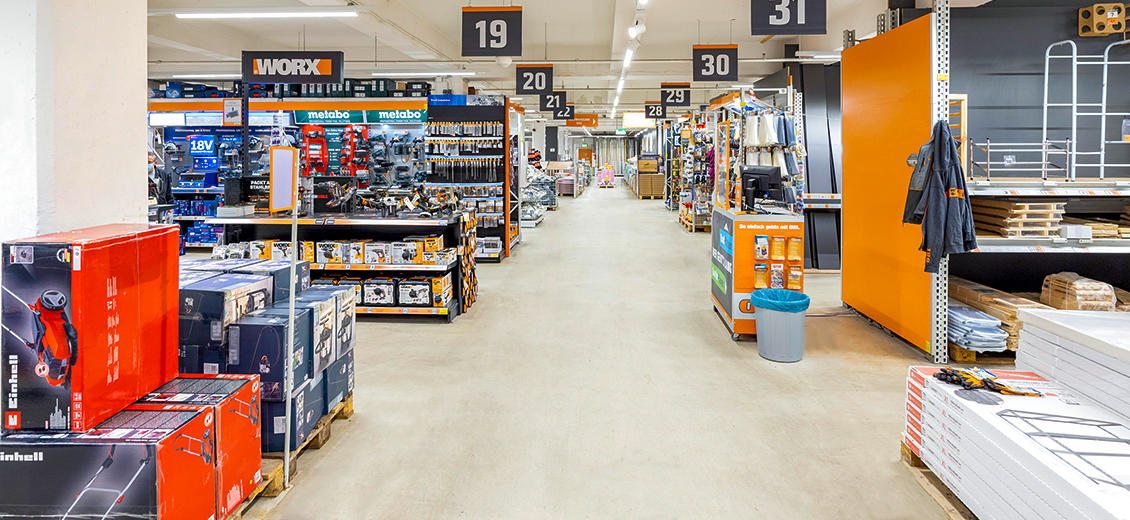 OBI Mittelgang Bonn-Süd