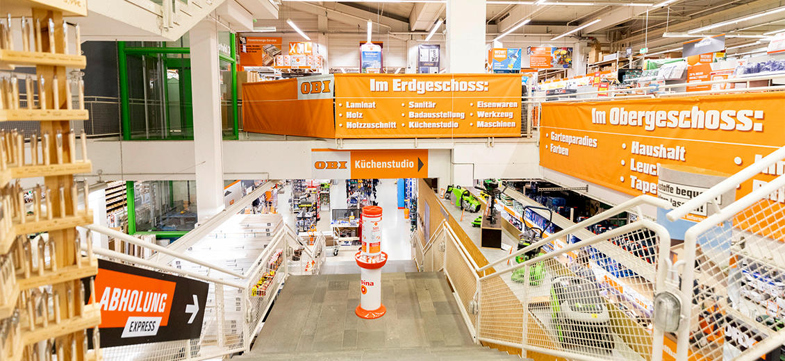 OBI Mittelgang Sindelfingen