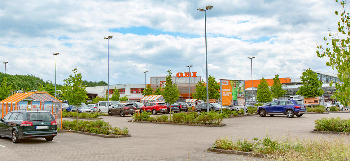 OBI Parkplatz Winsen