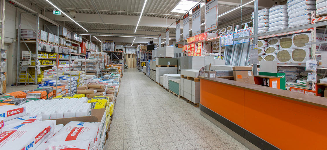OBI Baustoffhalle Warburg