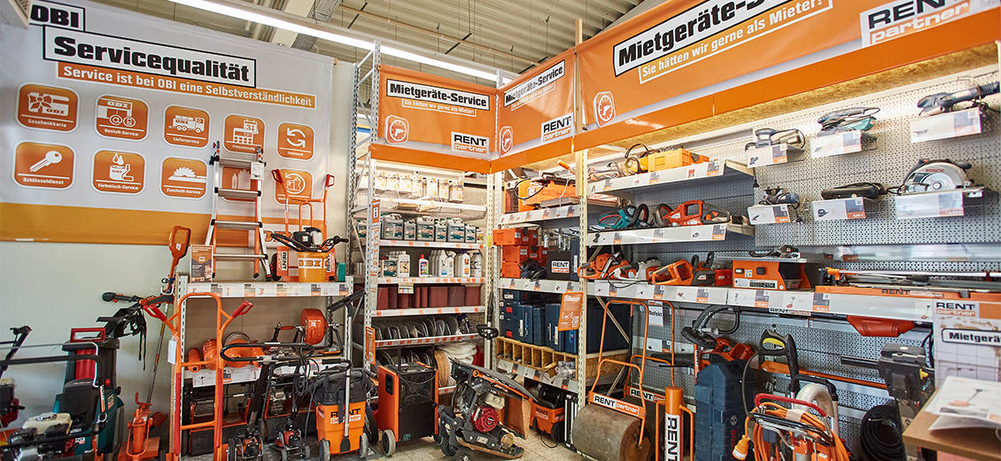 OBI Mietgeräte und Werkzeugverleih Greding