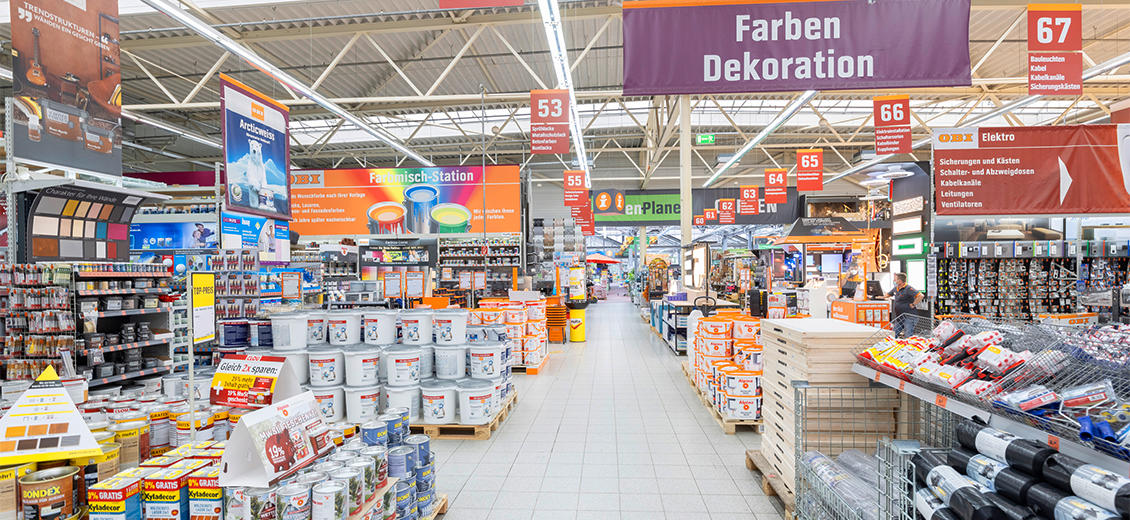 OBI Mittelgang Alfter