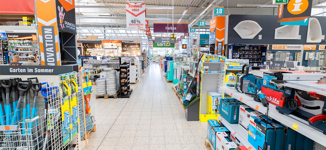 OBI Mittelgang Gießen-West