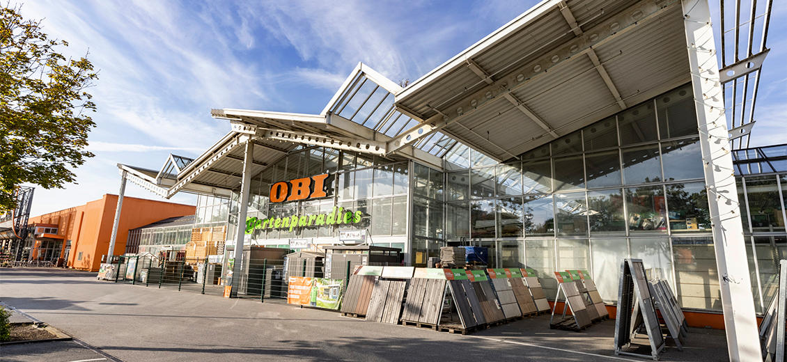 OBI Markt-Eingang Düsseldorf-Lierenfeld