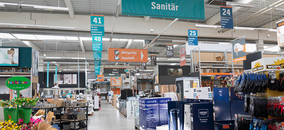 OBI Mittelgang Berlin-Siemensstadt