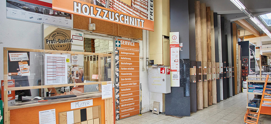 OBI Holzzuschnitt-Service Schwarzenbruck