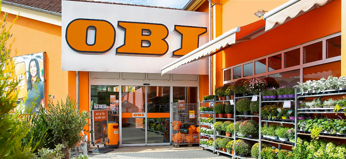 OBI Eingang Neustrelitz