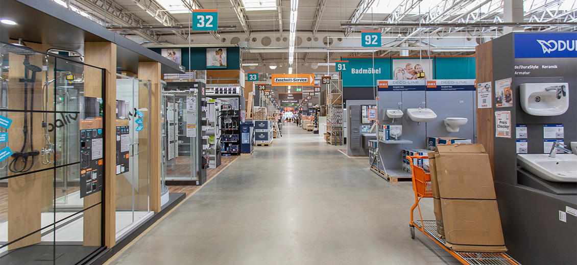 OBI Mittelgang Hannover-Linden