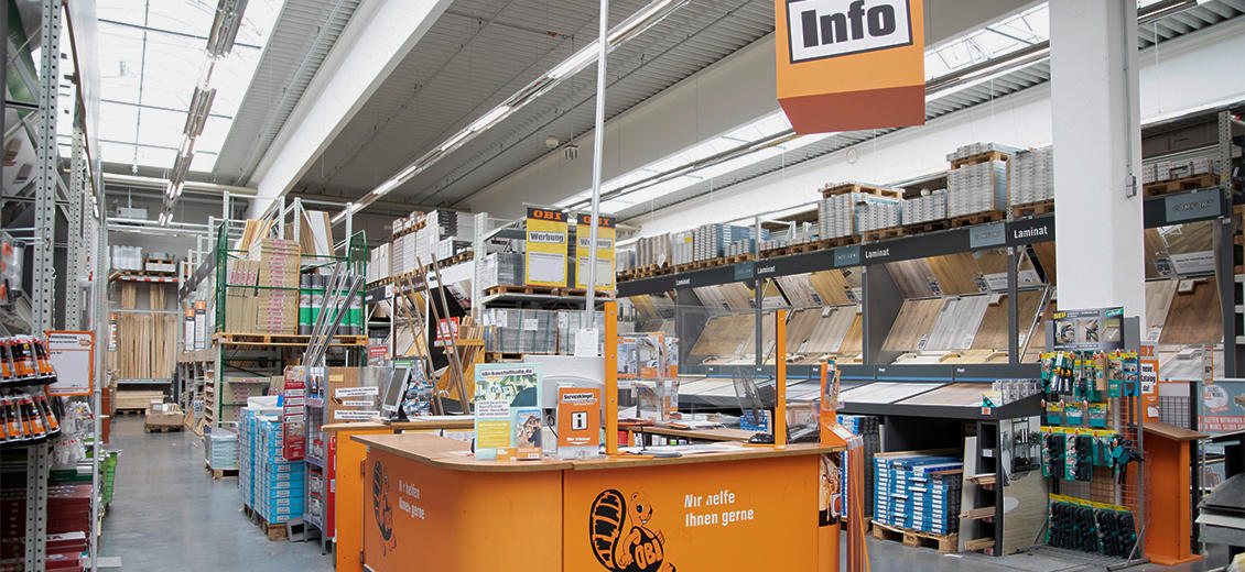 OBI Baustoffhalle Berlin-Spandau