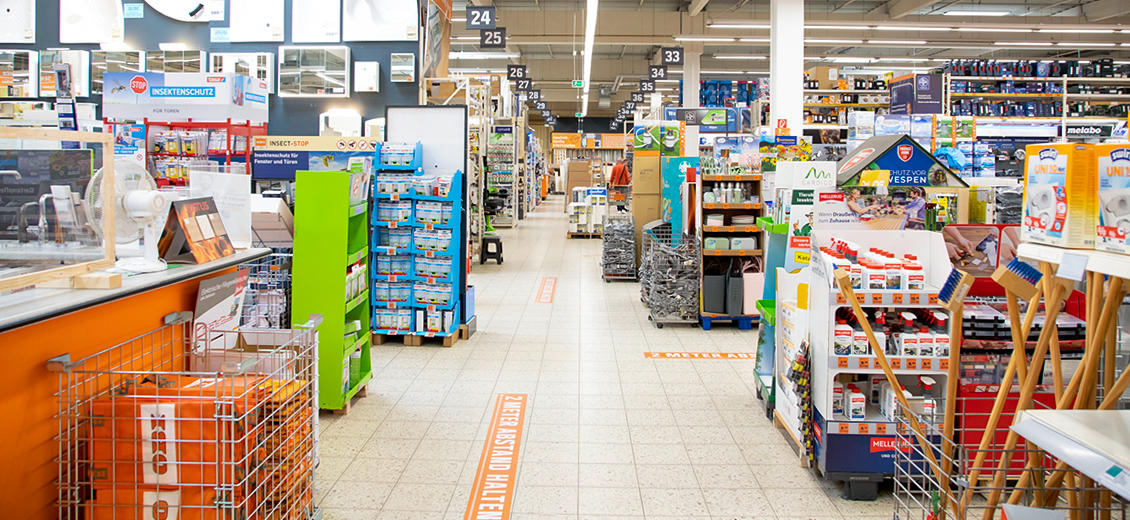 OBI Mittelgang Kamenz