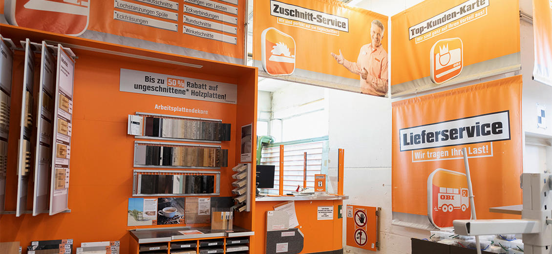 OBI Holzzuschnitt-Service Leingarten