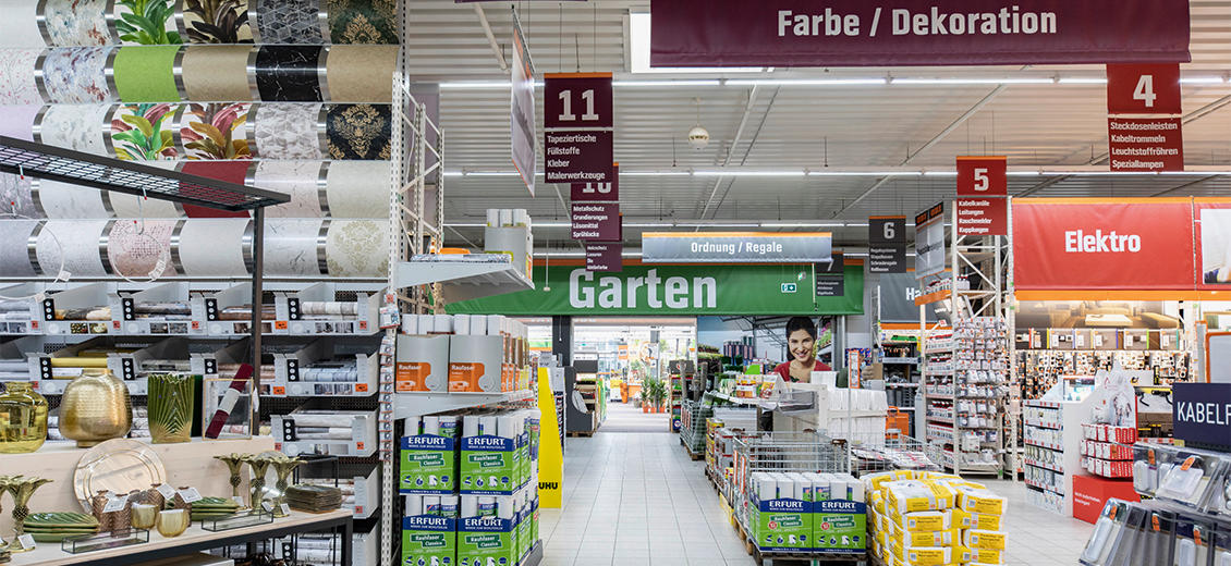 OBI Mittelgang Kempen